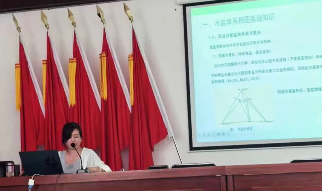 Company Conducts Training on Phase Diagram Theory and Applications for Aqueous Salt Systems